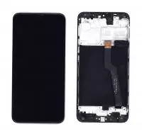 Дисплей для Samsung Galaxy A10 SM-A105F (TFT) черный с рамкой