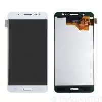 Дисплей для Samsung J510F Galaxy J5 (2016) + тачскрин (белый) (copy LCD с регулир. подсветки)