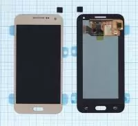 Дисплей для Samsung Galaxy E5 SM-E500 OLED золотой