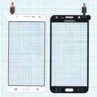Сенсорное стекло (тачскрин) для Samsung Galaxy J7 2015 (J700F) (5.5"), белый