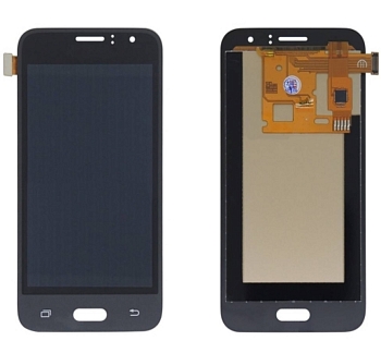 Дисплей Samsung J120F (J1 2016)+тачскрин (черный) In-Cell