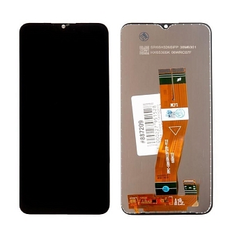Дисплей для Samsung Galaxy A03s (A037F) + тачскрин, черный (100%)