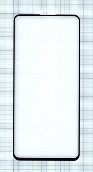 Защитное стекло "Полное покрытие" для Huawei Honor X8 черное