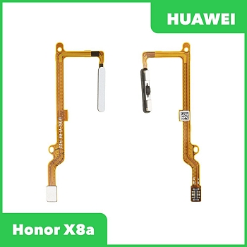 Сканер отпечатка пальца Huawei Honor X8a (CRT-LX1) (кнопка включения) (серебристый)