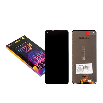Дисплей в сборе с тачскрином (модуль) для Samsung Galaxy A21s SM-A217F PLS ZeepDeep ASIA, черный