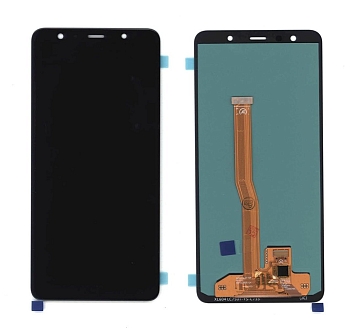 Дисплей для Samsung Galaxy A7 (2018) SM-A750F OLED черный