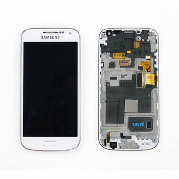 LCD дисплей для Samsung Galaxy S4 mini GT-I9190, i9192, i9195, i9196 в сборе GH97-14766B (белый)
