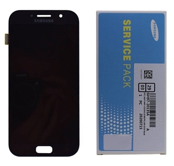Дисплей Samsung A520F (A5 2017)+тачскрин (черный) ориг