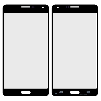 Стекло Samsung A700F Galaxy A7 (черное)