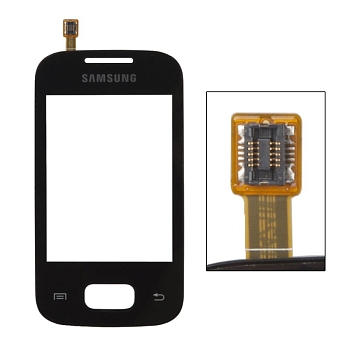 Сенсорное стекло (тачскрин) для Samsung GT-S5302 1-я категория