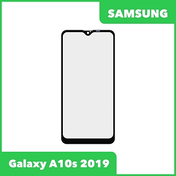 Стекло для переклейки дисплея Samsung Galaxy A10s (A107F), черный
