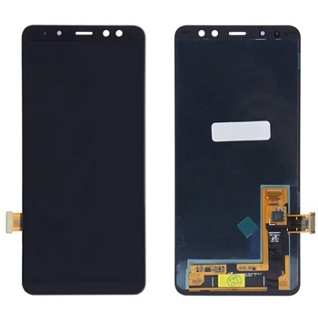 Дисплей Samsung A530F, DS (A8 2018)+тачскрин (черный) ориг