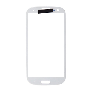 Стекло для переклейки дисплея Samsung Galaxy S3 (i9300) белый