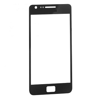Стекло Samsung i9105, i9100 (черный)