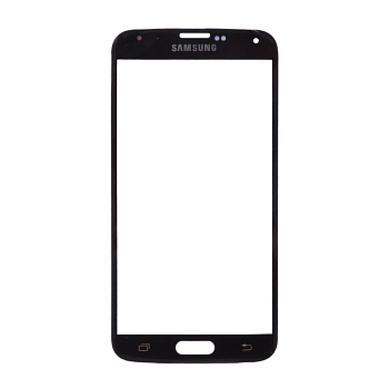 Стекло для переклейки дисплея Samsung Galaxy S5 (G900F), черный