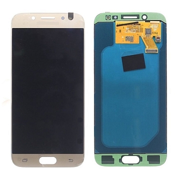 Дисплей для Samsung J530F Galaxy J5 (2017) 4.97" + тачскрин (золото) (OLED)