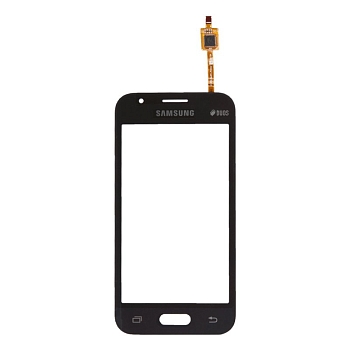Сенсорное стекло (тачскрин) для Samsung Galaxy J1 Mini (J105F), черный