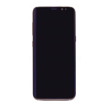 LCD дисплей для Samsung Galaxy S8 SM-G950FD в сборе (дисплей оригинал, стекло переклейка) (золотой)