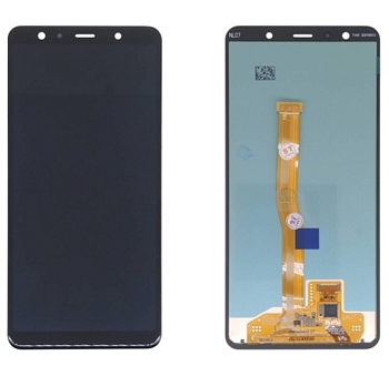 Дисплей Samsung A750F (A7 2018)+тачскрин (черный) ориг
