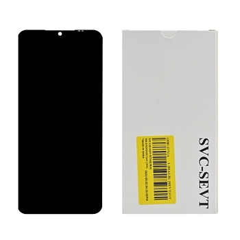 Дисплей Samsung A032F (A03 Core)+тачскрин (черный) сервисный ориг 100%