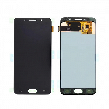 Дисплей для Samsung A510F Galaxy A5 (2016) 5"+ тачскрин (черный) (OLED)