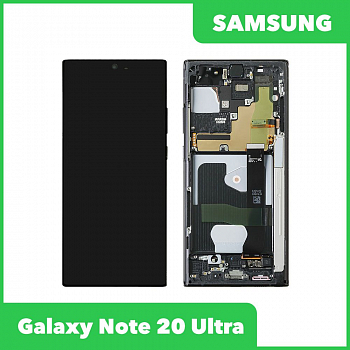 Дисплей для Samsung Galaxy Note 20 Ultra SM-N985, SM-N986 в сборе GH82-23511A (черный) 100% оригинал