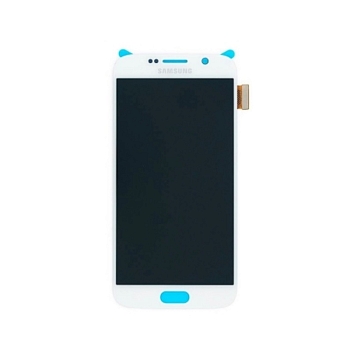 Дисплей Samsung G920F (S6)+тачскрин (белый) ориг 100%