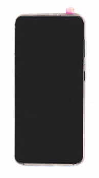 Дисплей (модуль) для Samsung Galaxy S21 5G SM-G991B в сборе с тачскрином и рамкой (OLED) фиолетовый