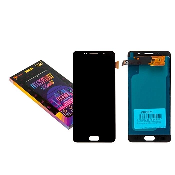 Дисплей в сборе с тачскрином (модуль) для Samsung Galaxy A5 (SM-A510F 2016) IPS с регулировкой яркости ZeepDeep ASIA, черный