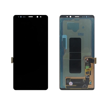 Дисплей Samsung N950F/DS (Note 8)+тачскрин (черный) ориг 100%