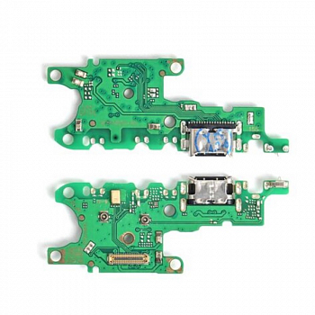 Системный разъем (разъем зарядки) для Huawei Honor X8a, 90 Lite (CRT-LX1, CRT-NX1), микрофон