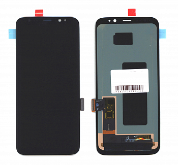 Дисплей (модуль) для Samsung Galaxy S8 SM-G950F в сборе с тачскрином (OLED) серебро