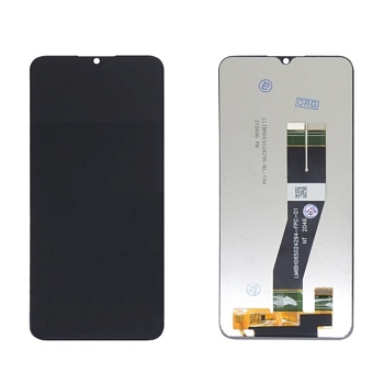Дисплей Samsung A025F, DS (A02s)+тачскрин (черный) сервисный ориг 100%