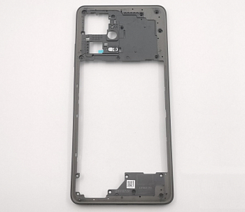 Средняя часть корпуса для телефона Xiaomi Redmi Note 12 Pro Plus (черный)