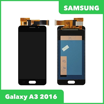 LCD дисплей для Samsung Galaxy A3 2016 SM-A310 в сборе, TFT с регулировкой яркости (черный)