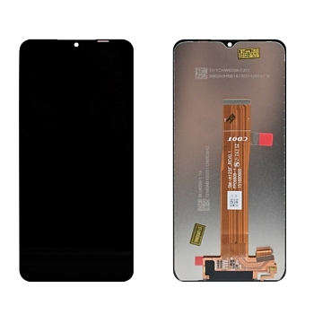 Дисплей Samsung A127F (A12 Nacho)+тачскрин (черный) ориг