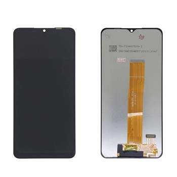 Дисплей Samsung A022G (A02)+тачскрин (черный) ориг