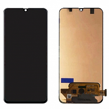 Дисплей Samsung A705F, A707F (A70, A70S)+тачскрин (черный) OLED полноразмереный