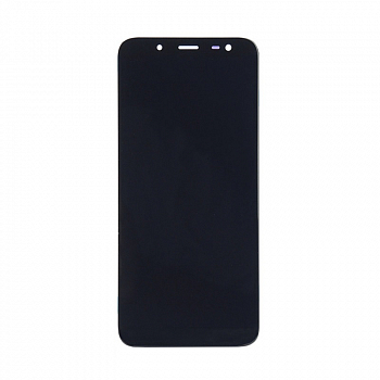 Дисплей Samsung J600F (J6 2018)+тачскрин (черный) сервисный ориг 100% Super AMOLED