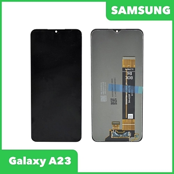 Дисплей для Samsung Galaxy A23 (A235F) + тачскрин, черный, (100% LCD)