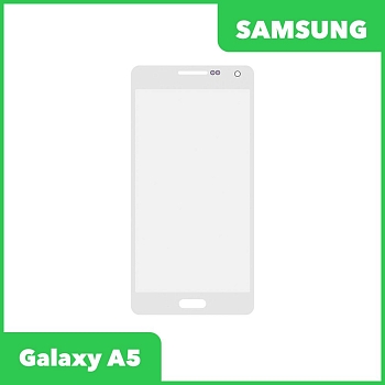 Стекло для переклейки дисплея Samsung Galaxy A5 (A500F), белый