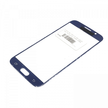 Стекло Samsung G920F, G920FD Galaxy S6, S6 Duos (синее)