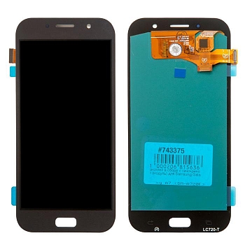 Модуль для Samsung Galaxy A7 2017 (A720F), черный (OLED)