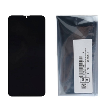 Дисплей Samsung A205FN, DS (A20)+тачскрин (черный) сервисный ориг 100% Super AMOLED