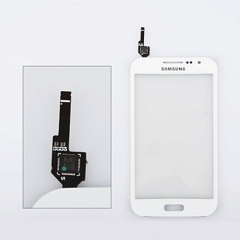 Сенсорное стекло (тачскрин) для Samsung Galaxy Win S8552, i8552, белый