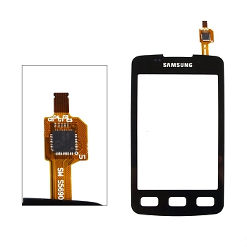 Сенсорное стекло (тачскрин) для Samsung Galaxy xCover GT-S5690 1-я категория