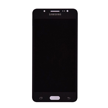 LCD дисплей для Samsung Galaxy J5 2016 SM-J510 в сборе (дисплей оригинал, стекло переклейка) черный