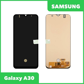 LCD дисплей для Samsung Galaxy A30 SM-A305 в сборе с тачскрином OLED (черный)